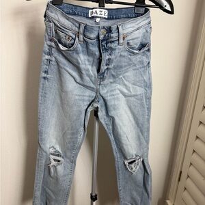 Daze Women's Light Blue Skinny Jeans